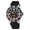 Monytre Lotus Diver Professional silicone noir