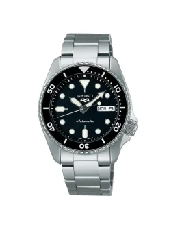 Monytre Seiko 5 Sports cadran noir SKX réédition