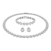 Parure Swarovski Angelic Rond Blanc