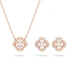 Parure Swarovski Sparkling Dance doré blanc