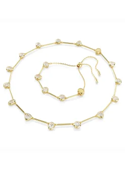 Parure Swarovski Tennis Imber ton or