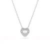 Pendentif Ariana Grande x Swarovski Angelic_x005f_x000D_coeur argenté