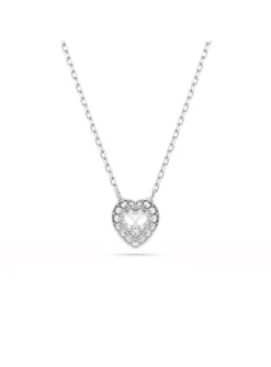 Pendentif Ariana Grande x Swarovski Angelic_x005f_x000D_coeur argenté