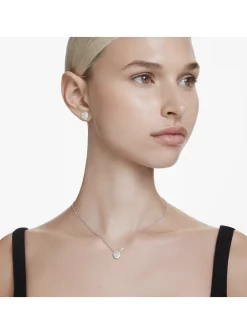 Pendentif Ariana Grande x Swarovski Angelic_x005f_x000D_coeur argenté