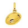 Pendentif Brillaxis ballon de rugby or 18 carats