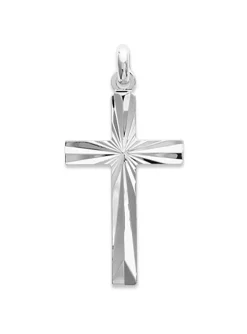 Pendentif Brillaxis croix ciselée