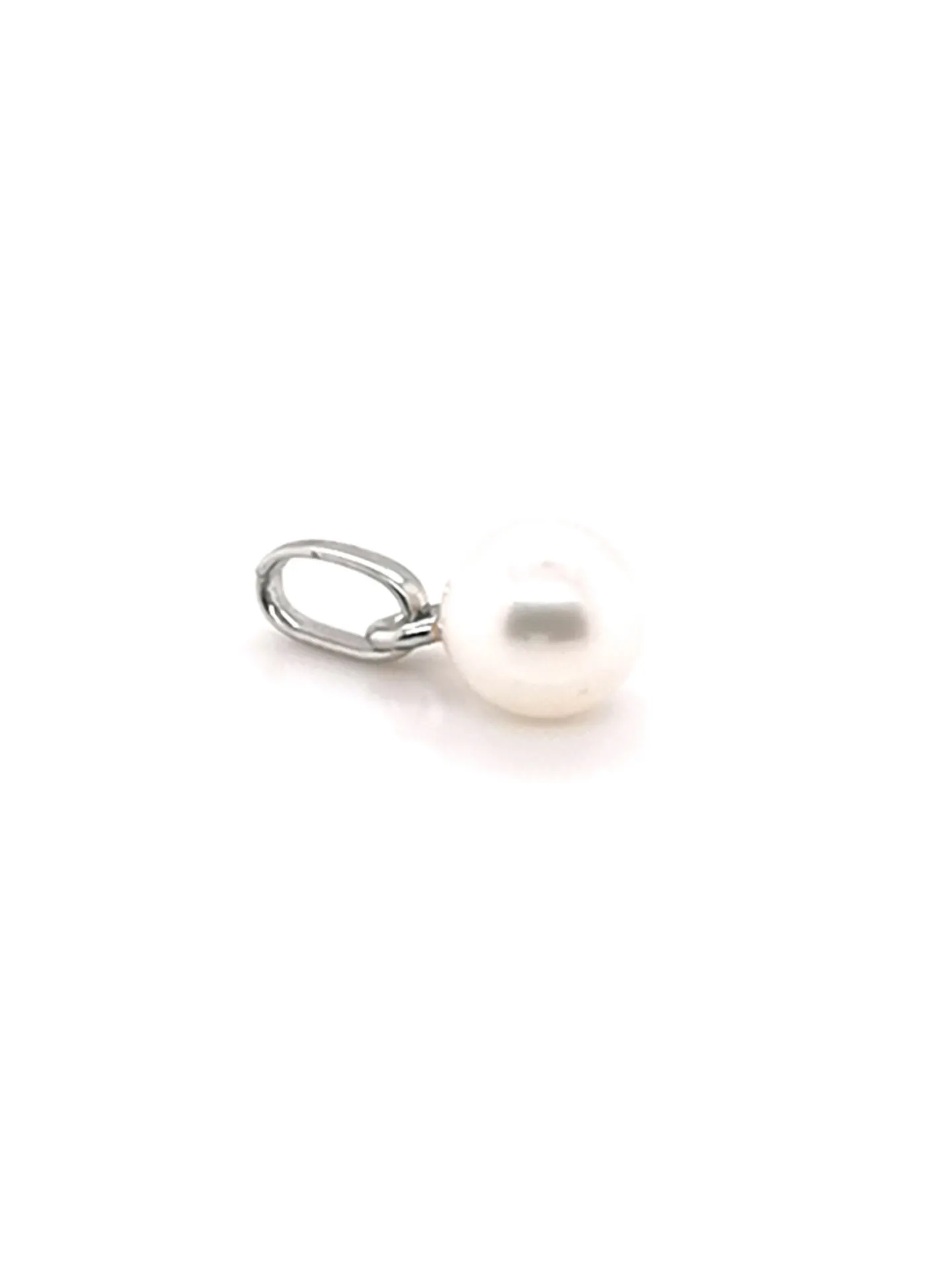 Pendentif Brillaxis or perle de culture 6/6.5 mm
