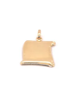 Pendentif Brillaxis parchemin Brillaxis or jaune_x005f_x000D_9 carats