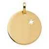 Pendentif Brillaxis étoile 16 mm