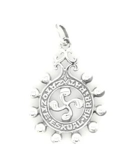 Pendentif chapelet basque Zatozte Eskual