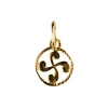 Pendentif croix basque cerclée 10x11mm