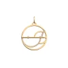 Pendentif Les Georgettes Virevolte doré 25mm_x005f_x000D_collection Les Précieuses