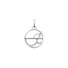 Pendentif Les Georgettes Virevolte argentée 16mm_x005f_x000D_collection Les Précieuses