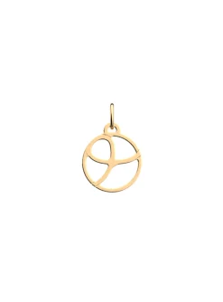Pendentif Les Georgettes Valse doré 16mm