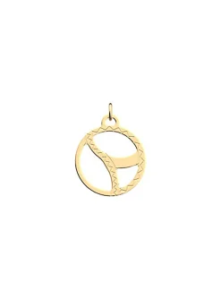 Pendentif Les Georgettes Boucles Rond 16 mm_x005f_x000D_finition dorée