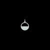 Pendentif Les Georgettes ibiza_x005f_x000D_laque vert d'eau