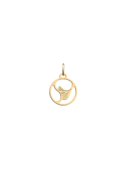 Pendentif Les Gerorgettes Flamenco doré 16mm