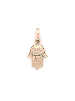 Pendentif main de Fatma or jaune 750/1000