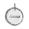 Pendentif Saunier Amourette "Amour"