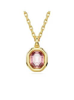 Pendentif Swarovski Imber octogonal rose