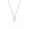 Pendentif Swarovski Matrix perle de cristal
