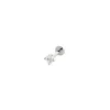 Piercin Agatha Enza hélix et tragus Mix et Match_x005f_x000D_fleur argent oxydes
