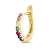 Piercing créole Agatha Colorful doré