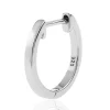Piercing créole Agatha Criolla argent 11mm