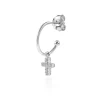 Piercing créole Agatha Criocruz argent