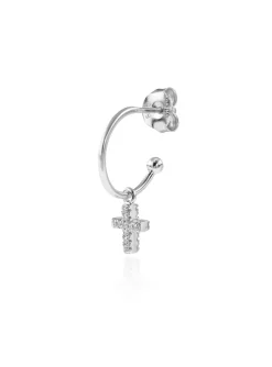 Piercing créole Agatha Criocruz argent