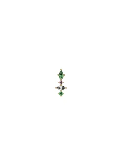 Piercing Les Cadettes Cassiopé multicolorelaiton doré