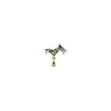 Piercing Les Cadettes Phoenix multicolorelaiton doré