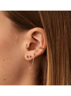 Piercing puce Agatha Beloved fleurs oxydes_x005f_x000D_multicolores