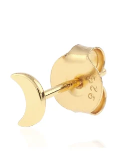 Piercing puce Agatha Miniluna argent doré