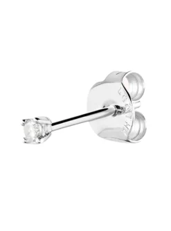 Piercing puce Agatha Mini argent