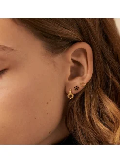 Piercing puce Agatha Minisol argent doré