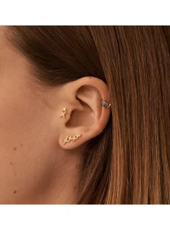 Piercing puce Agatha Shining dorée