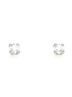 Puces diamants Brillaxis or blanc 18 carats_x005f_x000D_0.20 ct