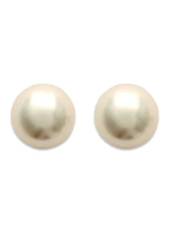 Puces d'oreilles Brillaxis perle 4 mm