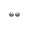 Puces d'oreilles Brillaxis boules argent 6mm