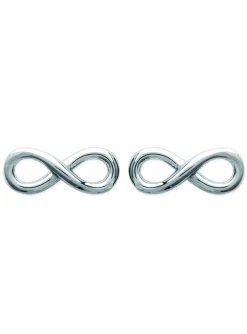 Puces d'oreilles Brillaxis infini argent