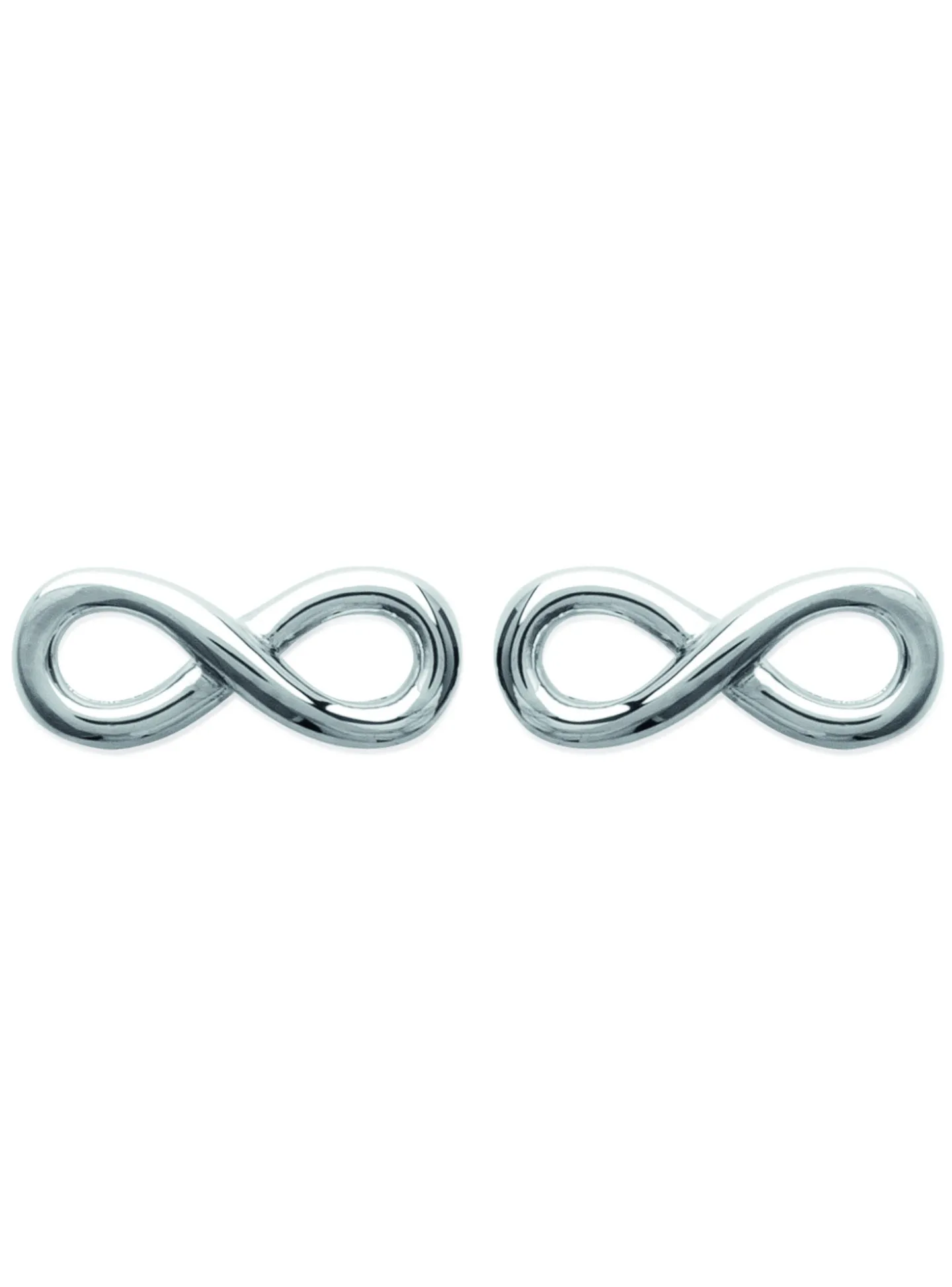 Puces d'oreilles Brillaxis infini argent