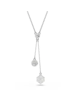 Sautoir Swarovski Dextera sphère et cube