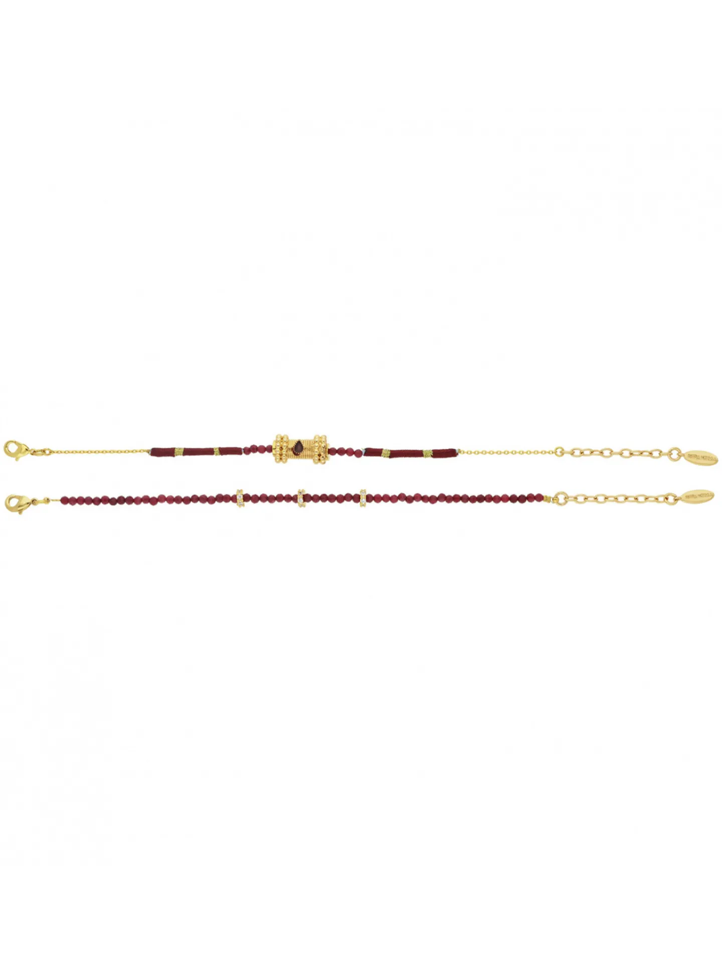 Set bracelets Hipanema Balkan garnet