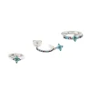 Set de 3 piercings Agatha Beloved multicolore
