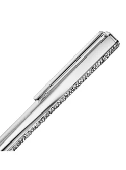 Stylo Swarovski Crystal Shimmer argenté