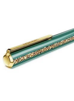 Stylo Swarovski Shimmer bleu canard