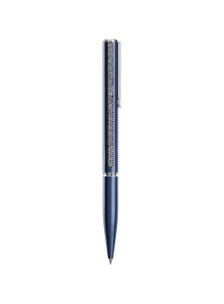 Stylo Swarovski Shimmer bleu nuit