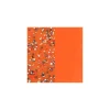 Vinyle bague Les Georgettes Paillettes/Orange 8mm